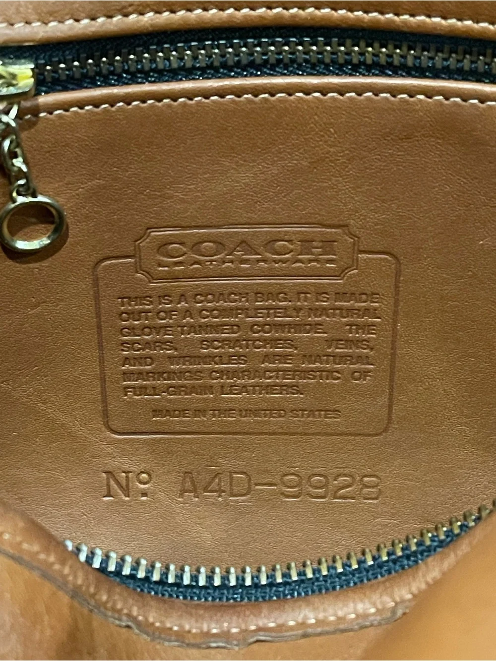 Vintage Coach Chadwick satchel